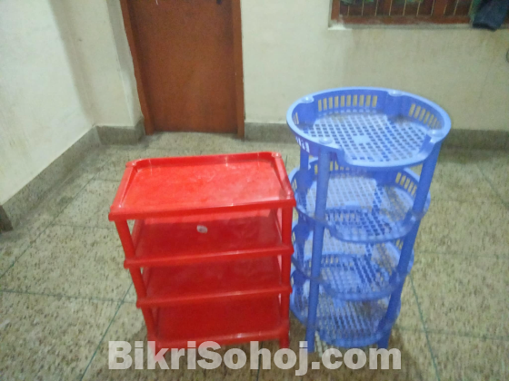 Kitchen rack and Shoe rack